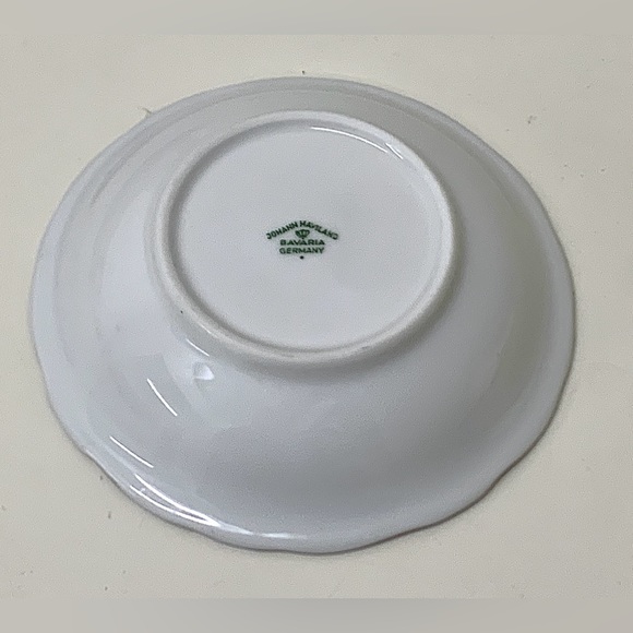 Vintage Discontinued Johann Haviland Blue Garland Dessert Fruit Sauce Bowl - Picture 10 of 14